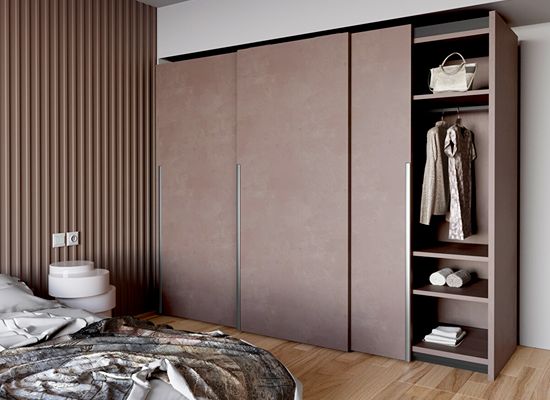 Wardrobe en aluminium
