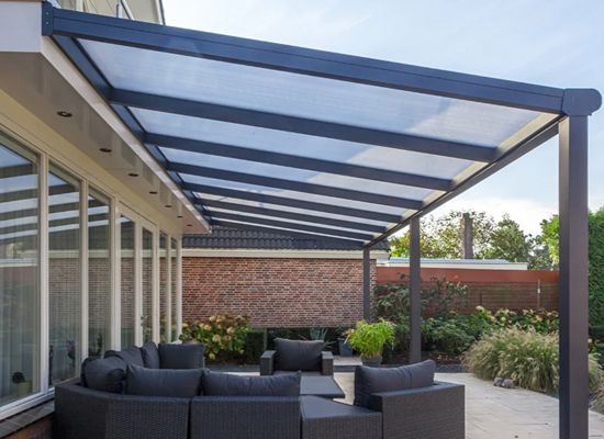 Structures aluminium pour toitures et vérandas